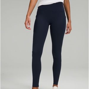 Lululemon Align High-Rise Pant With Pockets 28” Navy Leggings